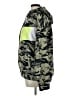 Orange Kiss 100% Polyester Camo Green Windbreaker Size 1X - photo 5