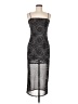 Forever 21 Graphic Black Cocktail Dress Size M - photo 1