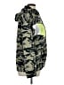 Orange Kiss 100% Polyester Camo Green Windbreaker Size 1X - photo 4
