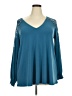 Torrid Teal 3/4 Sleeve T-Shirt Size 2X Plus (2) - photo 1