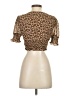 Superdown Brown Short Sleeve Top Size S - photo 2