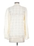 FRAME 100% Cotton Ivory Long Sleeve Blouse Size S - photo 2