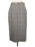 Wilfred Plaid Gray Formal Skirt Size 8 - photo 2