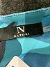 Natori Graphic Teal Cocktail Dress Size 14 - photo 7