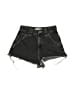 PacSun 100% Cotton Black Denim Shorts Size 25 waist - photo 1