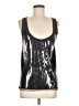 J.Crew Collection 100% Cotton Silver Sleeveless Top Size M - photo 1