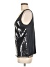 J.Crew Collection 100% Cotton Silver Sleeveless Top Size M - photo 5