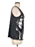 J.Crew Collection 100% Cotton Silver Sleeveless Top Size M - photo 4