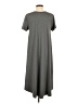 Lularoe Solid Gray Casual Dress Size M - photo 2