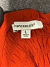 Francesca's Solid Red Jumpsuit Size L - photo 4