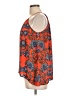 Collective Concepts 100% Polyester Orange Sleeveless Blouse Size L - photo 5