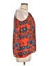Collective Concepts 100% Polyester Orange Sleeveless Blouse Size L - photo 4