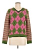 Lilly Pulitzer Argyle Green Wool Pullover Sweater Size M - photo 1