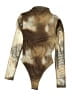 Commense Brown Black Bodysuit Size XS - photo 2