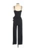 Kaileigh Stripes Black Jumpsuit Size S - photo 2