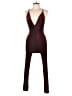 Aria Metallic Burgundy Jumpsuit Size XXS (estimated) - photo 1