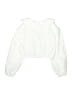 Zara Ivory White Long Sleeve Blouse Size 13 - 14 - photo 2