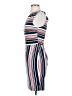 J by J.O.A. Stripes White Cocktail Dress Size XS - photo 5