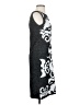 St. John Graphic Aztec Or Tribal Print Damask Gray Cocktail Dress Size 0 - photo 4