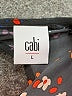 CAbi 100% Polyester Print Black Casual Dress Size L - photo 7