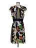 Moulinette Soeurs 100% Polyester Print Green Cocktail Dress Size 4 - photo 2
