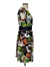 Moulinette Soeurs 100% Polyester Print Green Cocktail Dress Size 4 - photo 4