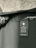 Aqua 100% Polyester Black Sleeveless Blouse Size L - photo 7