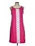 V Fish Pink Casual Dress Size L - photo 1