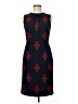 Erdem 100% Wool Argyle Black Cocktail Dress Size 6 - photo 1