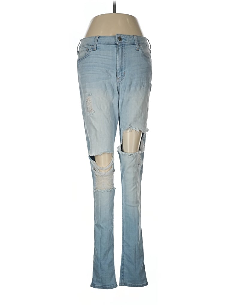 Pre-owned Hollister Jeans In Blue