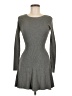 Assorted Brands Solid Gray Casual Dress Size M - photo 1