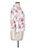 Torrid 100% Rayon Floral Pink White Track Jacket Size 1X Plus (1) - photo 4