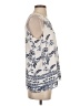 St. Tropez West 100% Polyester Ivory Sleeveless Blouse Size S - photo 4