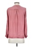 J.Crew 100% Polyester Pink Long Sleeve Blouse Size XXS - photo 2