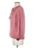 J.Crew 100% Polyester Pink Long Sleeve Blouse Size XXS - photo 5