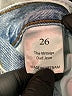 Willow & Root 100% Cotton Hearts Blue Jeans Size 26 waist - photo 5