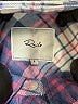 Rails 100% Rayon Plaid Blue Long Sleeve Button-Down Shirt Size S - photo 7