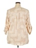 Torrid Tan Ivory 3/4 Sleeve Blouse Size 2X Plus (2) - photo 2