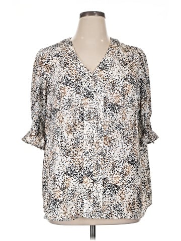 Jones & Co 3/4 Sleeve Blouse (view 1)