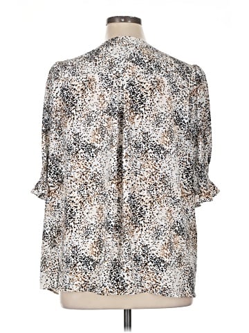 Jones & Co 3/4 Sleeve Blouse (view 2)