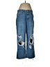 Forever 21 100% Cotton Hearts Blue Jeans Size 29 waist - photo 1