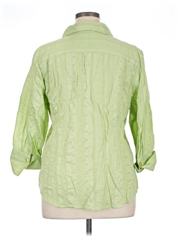 Coldwater Creek 3/4 Sleeve Button-Down Shirt (view 2)