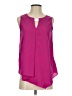 DKNYC 100% Polyester Pink Sleeveless Blouse Size XS - photo 1