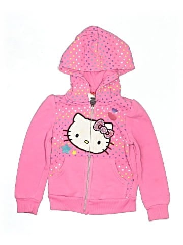 Hello Kitty Zip Up Hoodie (view 1)