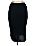 MING WANG 100% Acrylic Solid Black Formal Skirt Size XL - photo 1