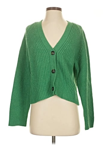 Ganni Wool Cardigan (view 1)