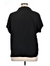 Timeson Black Short Sleeve Blouse Size XL - photo 2
