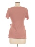 Shein Brown Short Sleeve T-Shirt Size 6 - photo 2