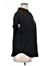 Timeson Black Short Sleeve Blouse Size XL - photo 4