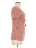 Shein Brown Short Sleeve T-Shirt Size 6 - photo 4